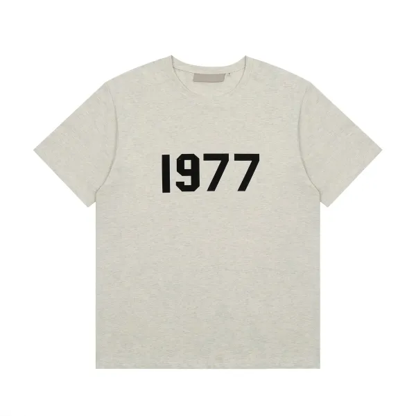 Off-White 1977 Print T-Shirt Light Gray T-Shirt - 1