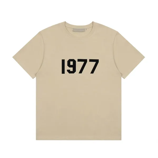 Off-White 1977 Print Beige T-Shirt - 1