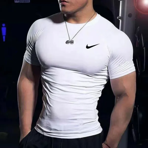 Nike Pro Base Layer Long Sleeve Gray Top - 19