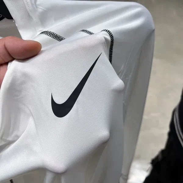 Nike Pro Base Layer Long Sleeve Gray Top - 15