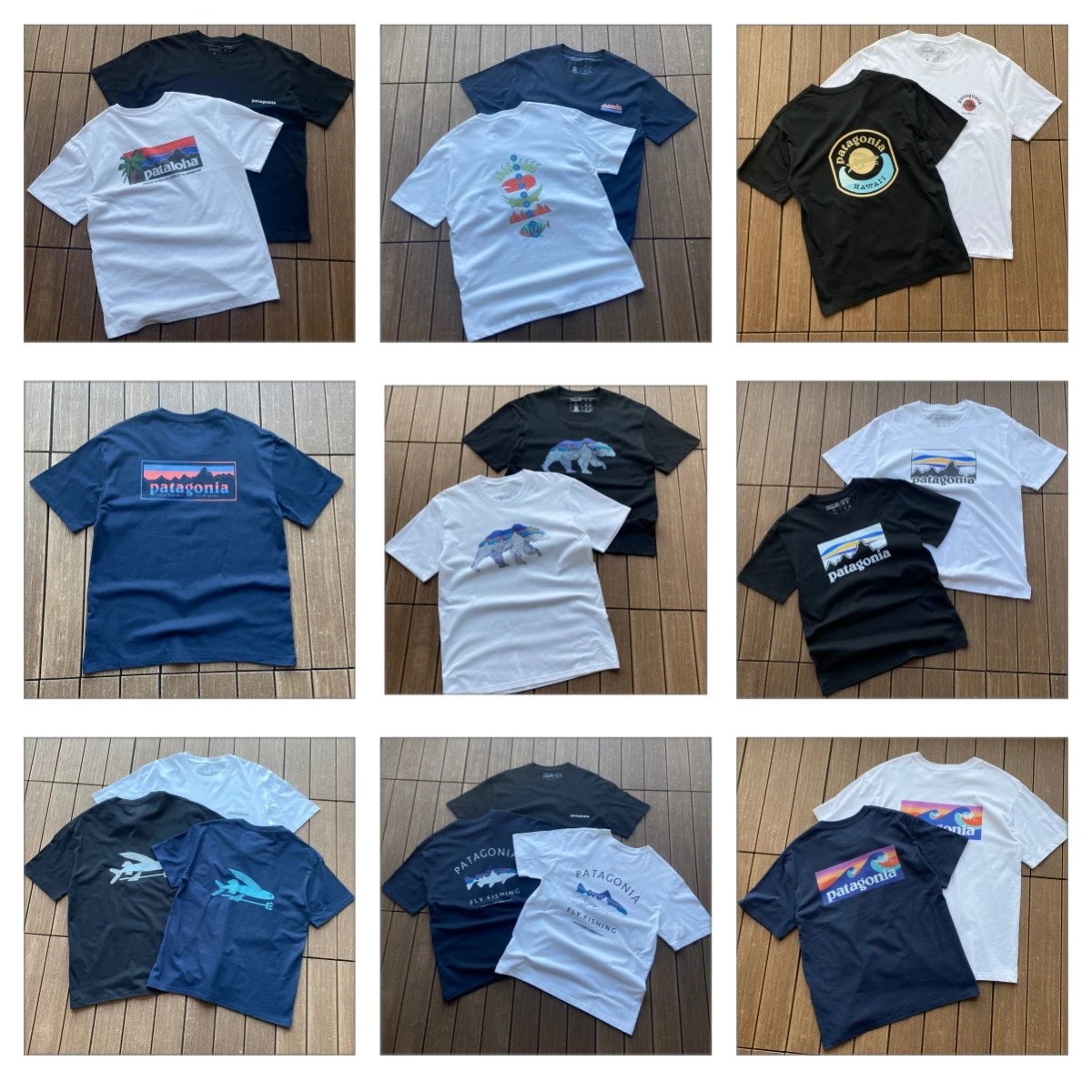 Patagonia P-6 Logo & Graphic T-Shirts - 002878