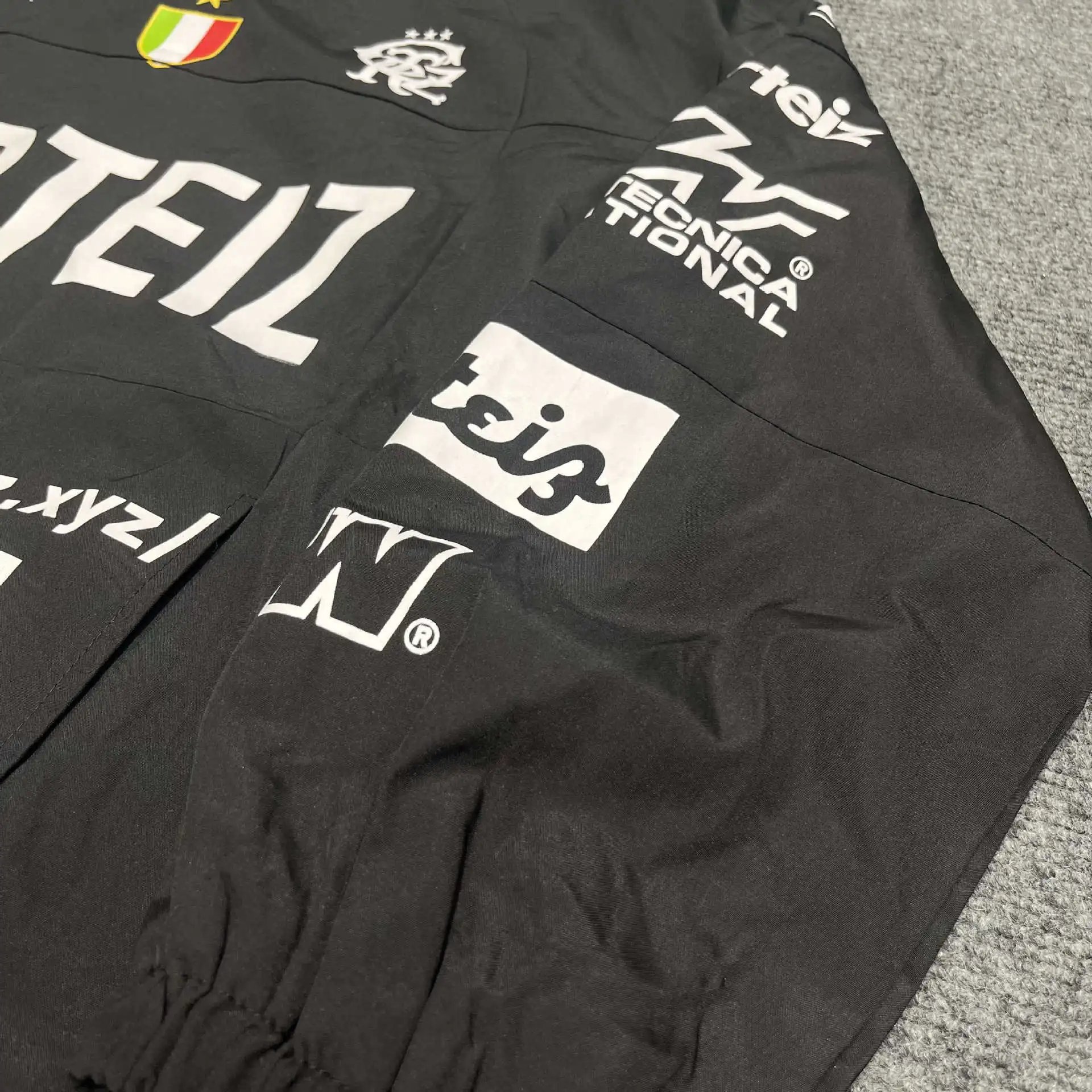 Corteiz Flamengo Collaboration Windbreaker Black - 15
