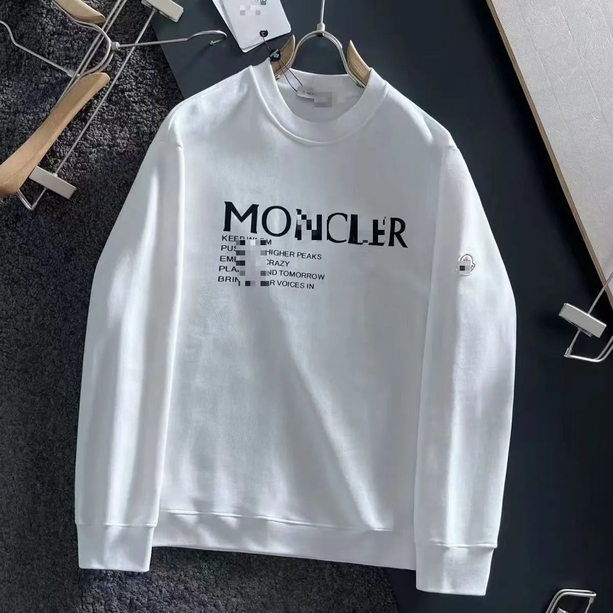 Multi-Letter Print - White