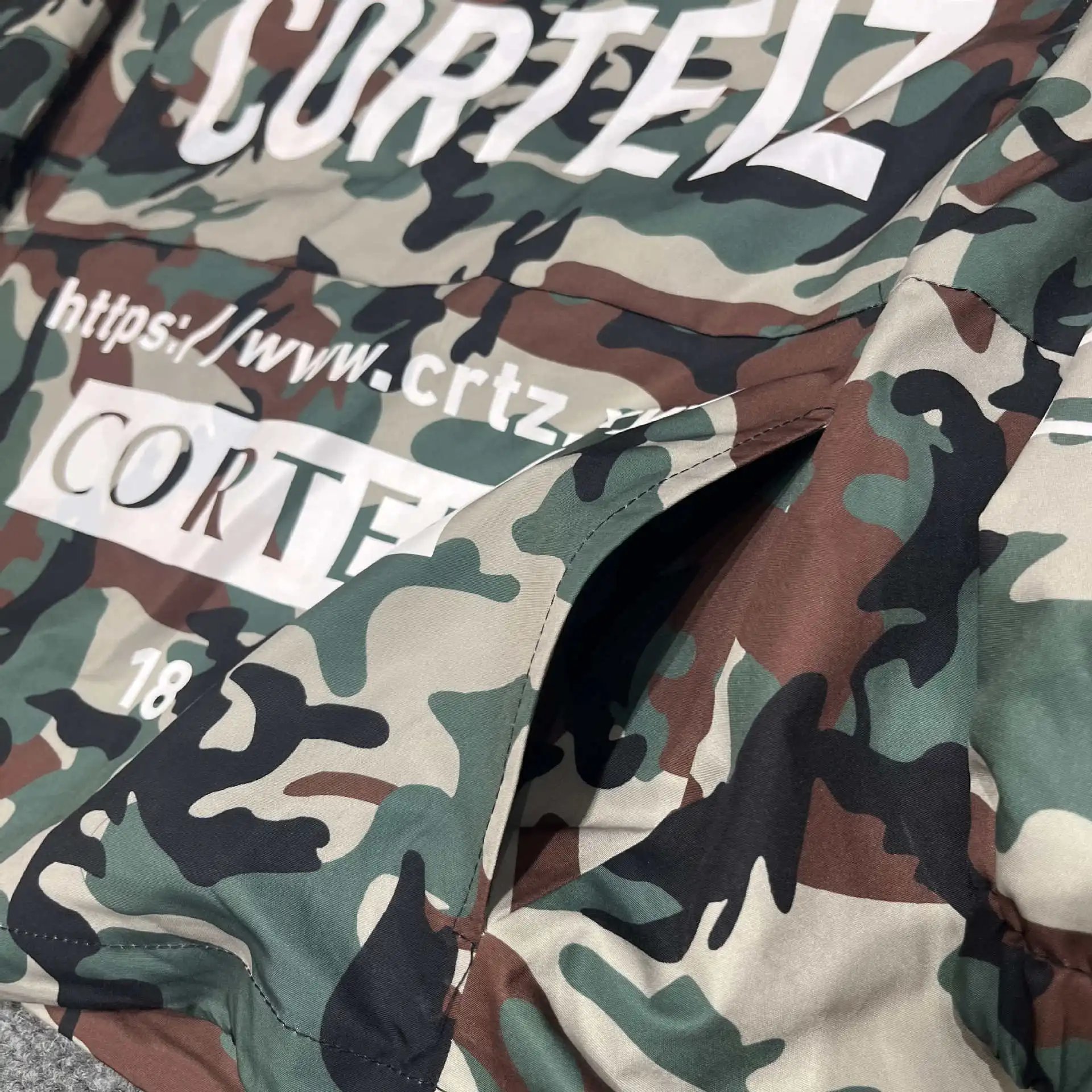 Corteiz Flamengo Collaboration Windbreaker Black - 13