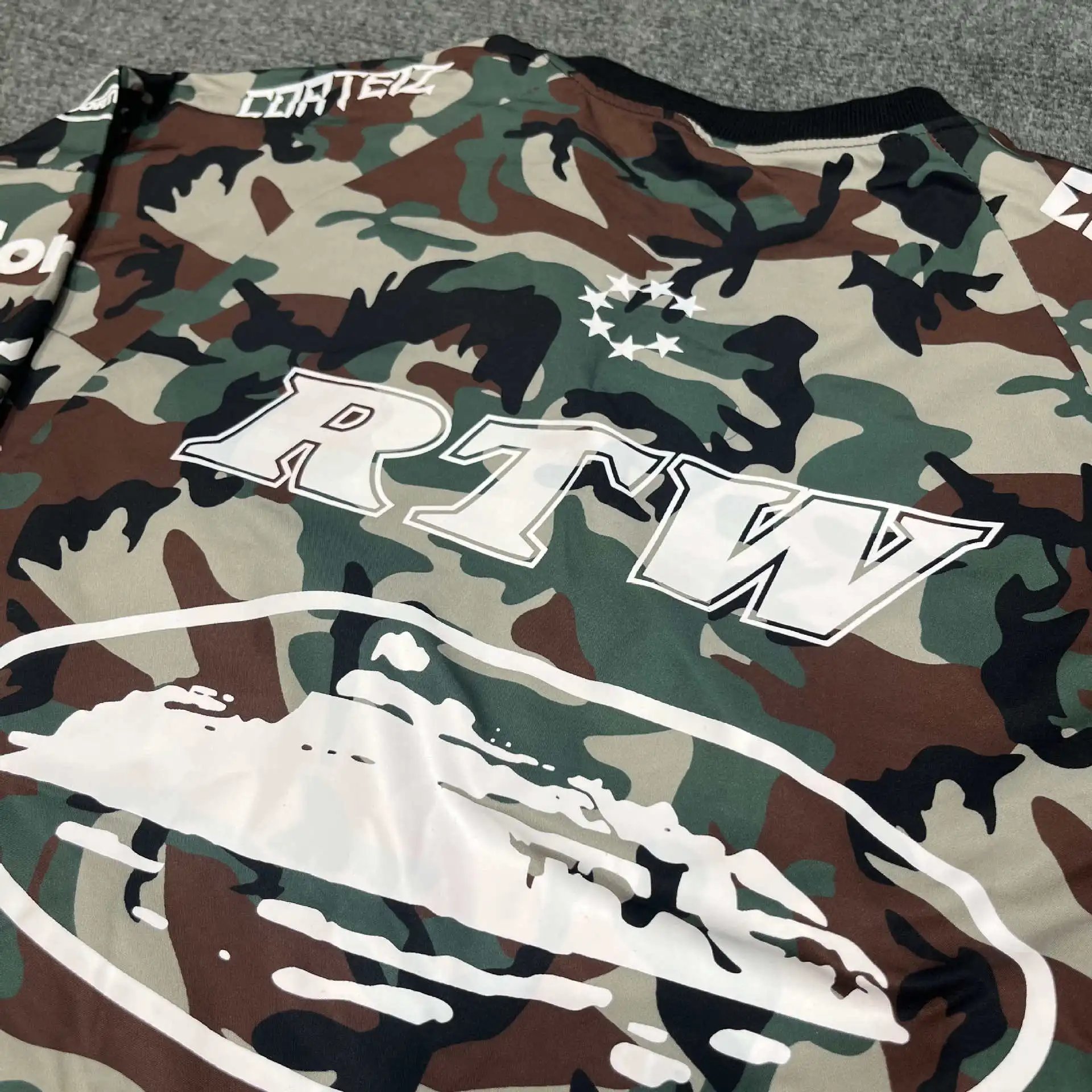 Corteiz Flamengo Collaboration Windbreaker Black - 14