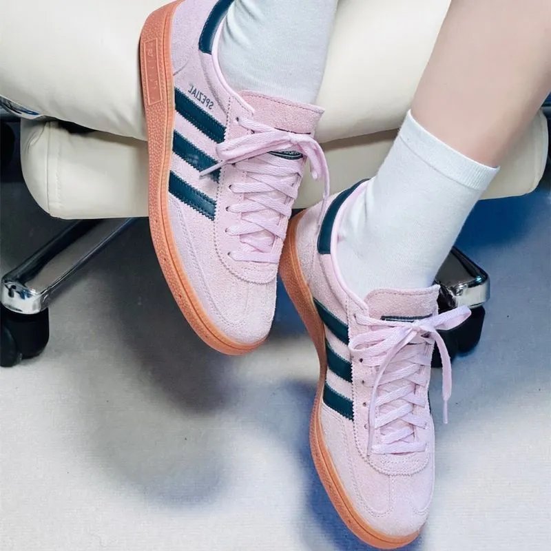 Adidas Originals Spezial Orange Green White Sneakers - 7