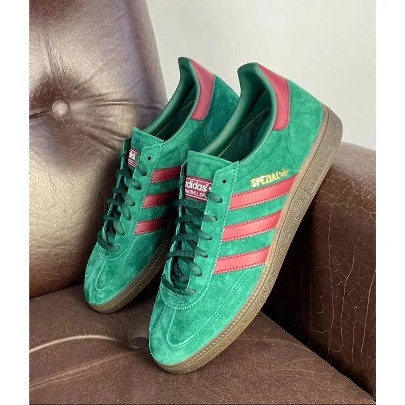 Adidas Originals Spezial Orange Green White Sneakers - 11