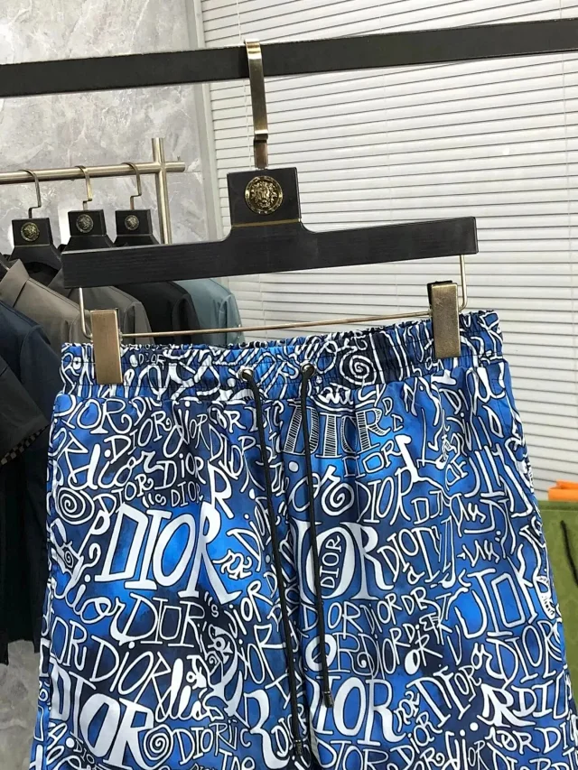 Dior Swimwear Logo Print Swim Shorts product detail image 4