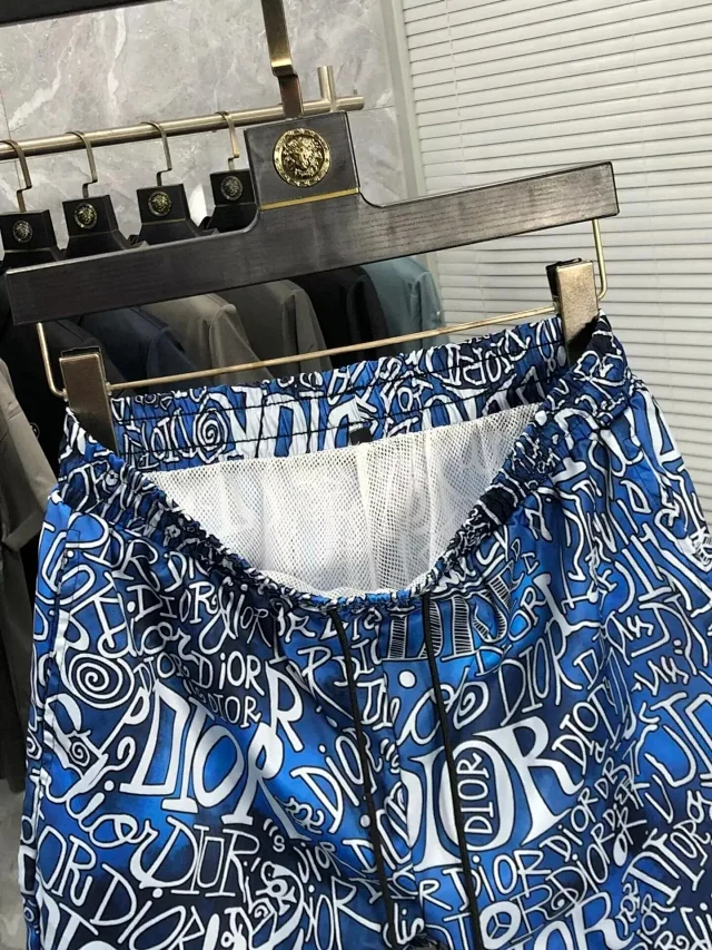 Dior Swimwear Logo Print Swim Shorts product detail image 9