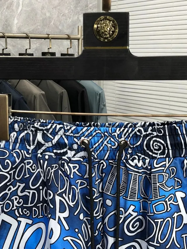 Dior Swimwear Logo Print Swim Shorts product detail image 5