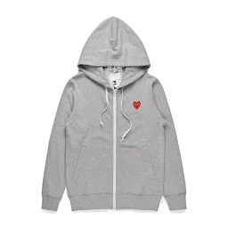thumbnail for YL03-Little Black Heart Embroidered Autumn and Winter Long Sleeve Plush Sweatshirt +86 13656920862
