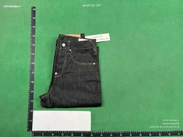 Evisu x Daruma Dolls Denim Jeans Black - 5