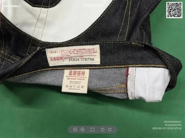 Evisu x Daruma Dolls Denim Jeans Black - 2