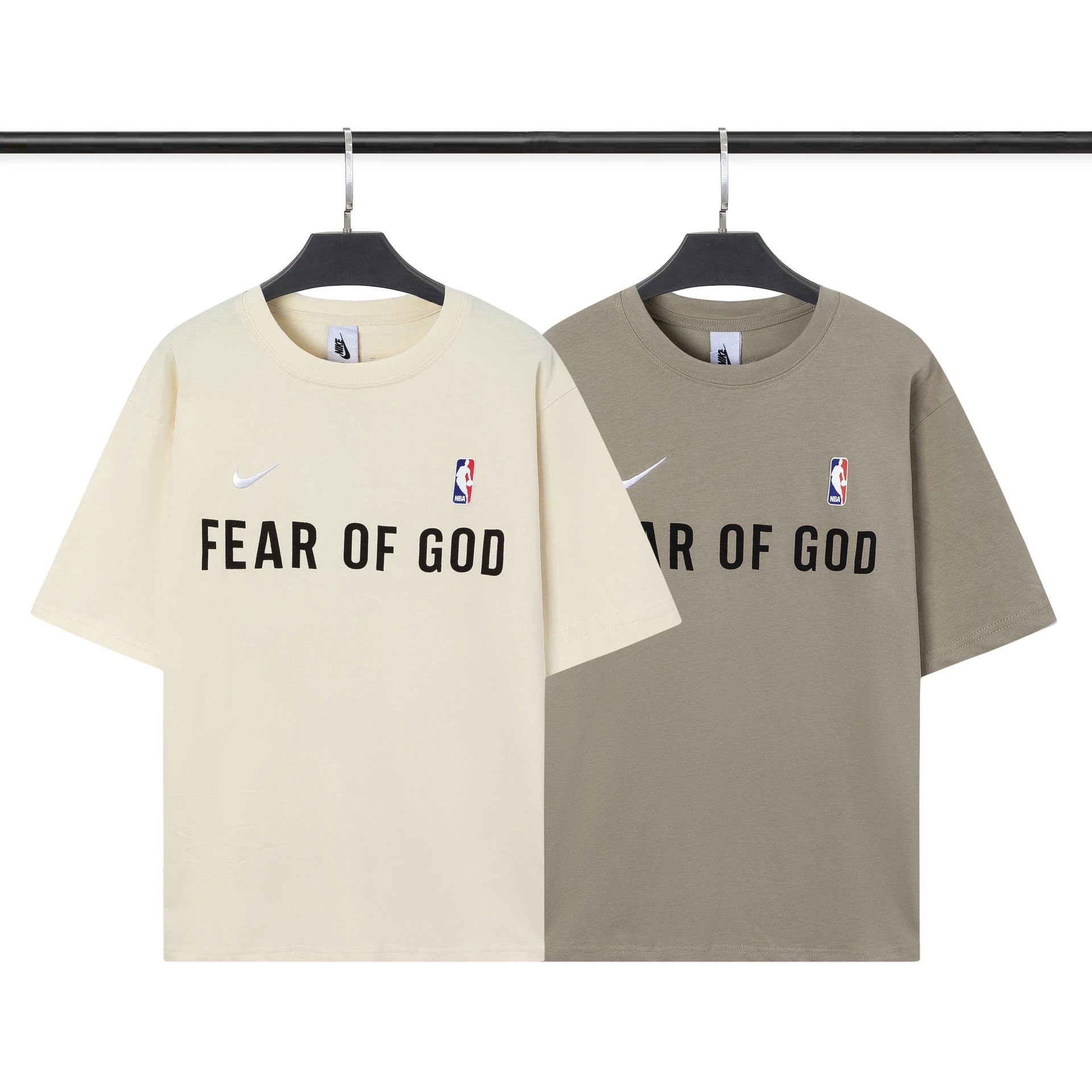 Fear of God x Nike NBA T-Shirt Black - 3