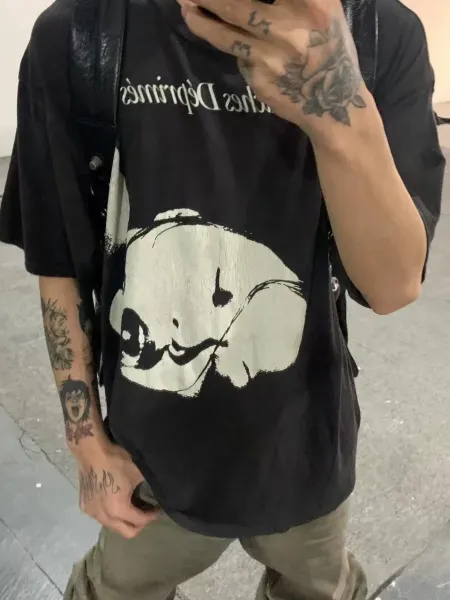 Off-White Pocket T-Shirt Gray T-Shirt - 24