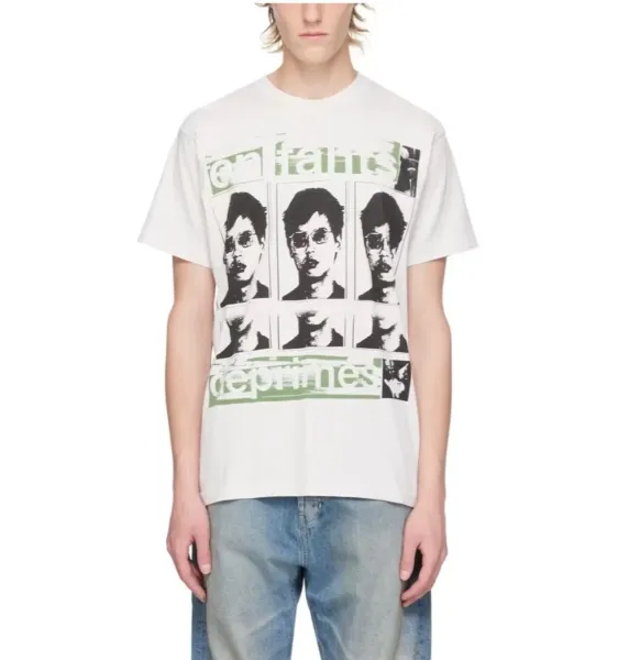 Off-White Pocket T-Shirt Gray T-Shirt - 44
