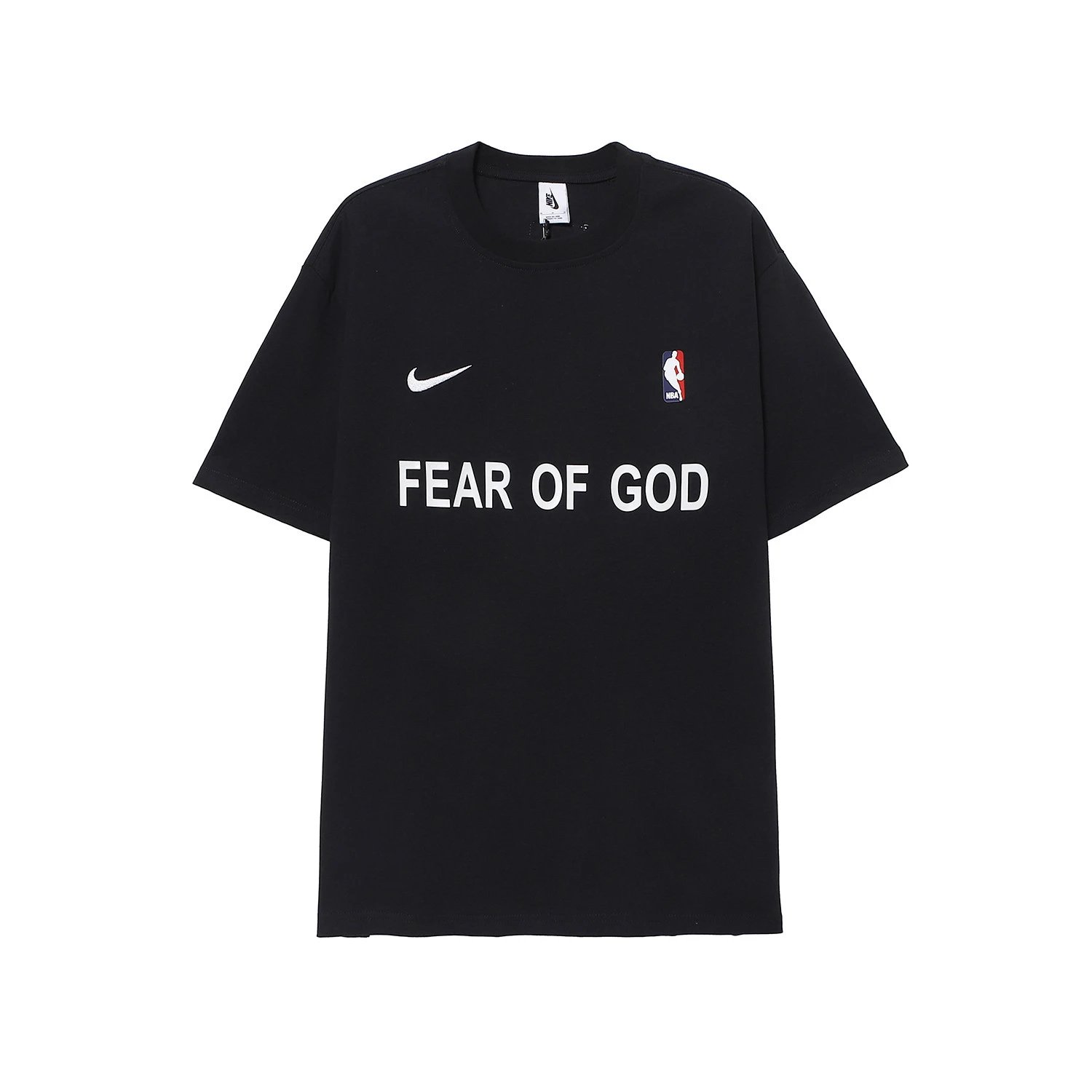 Fear of God x Nike NBA T-Shirt Black - 4