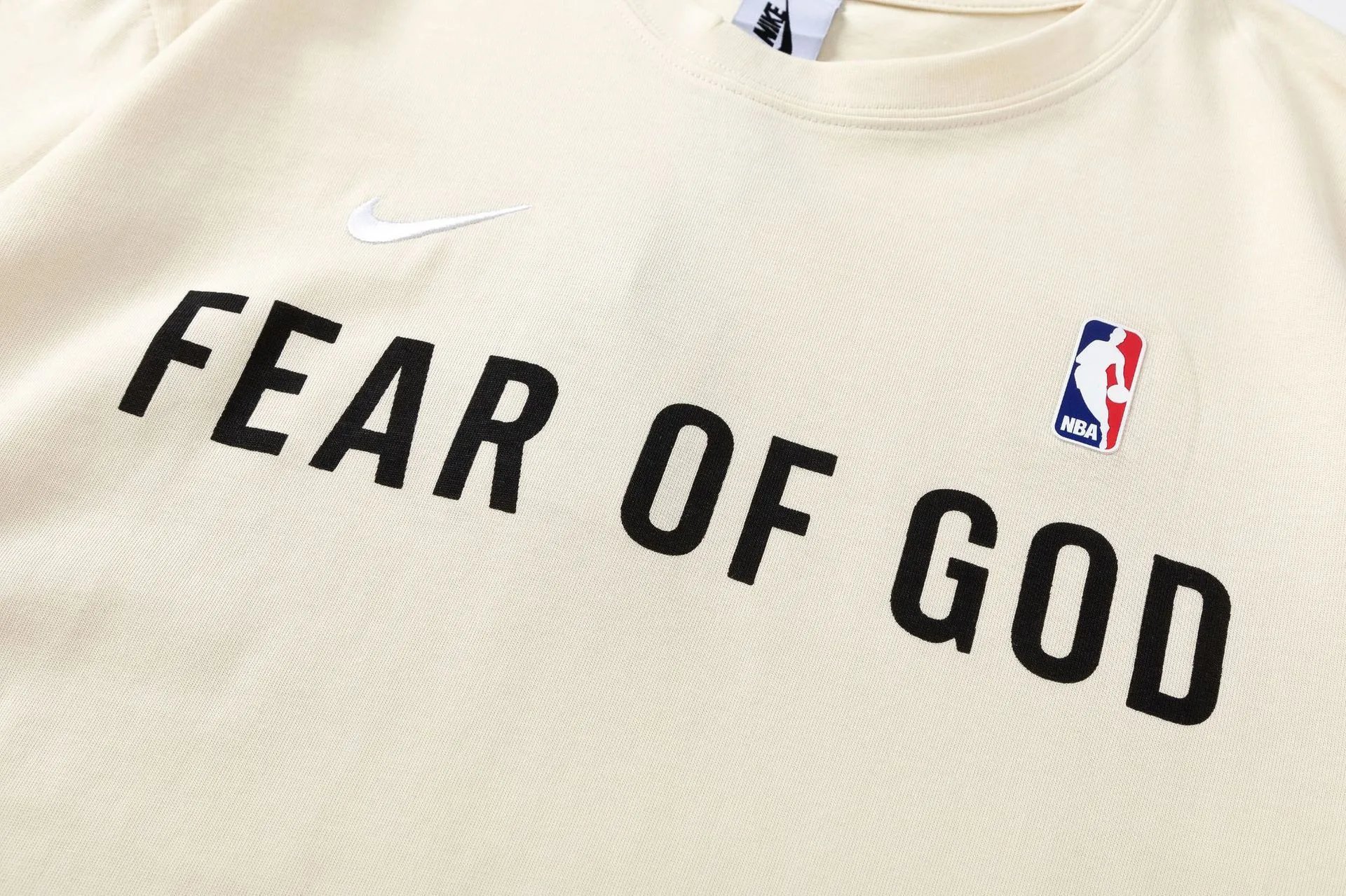 Fear of God x Nike NBA T-Shirt Black - 12