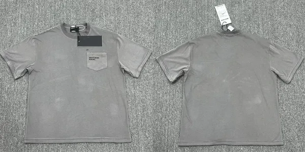 Off-White Pocket T-Shirt Gray T-Shirt - 1