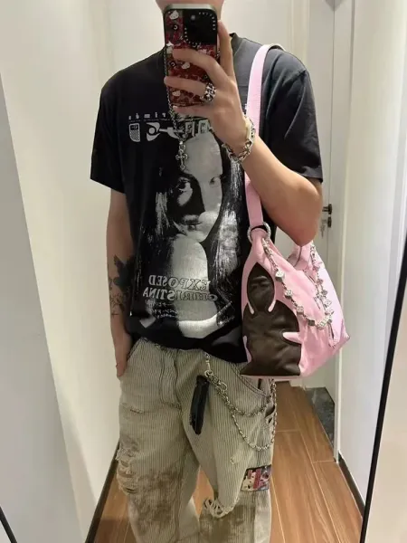 Off-White Pocket T-Shirt Gray T-Shirt - 19