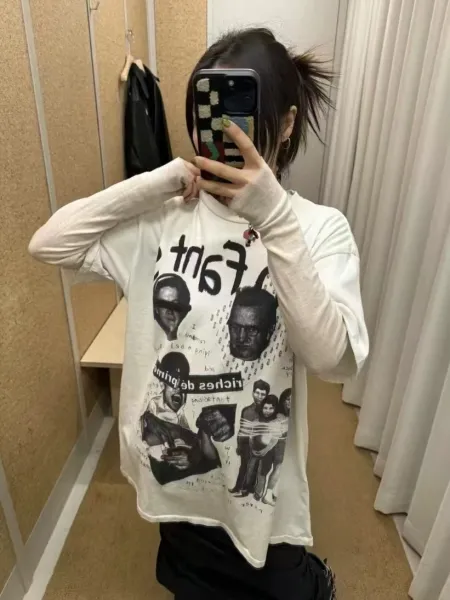 Off-White Pocket T-Shirt Gray T-Shirt - 14