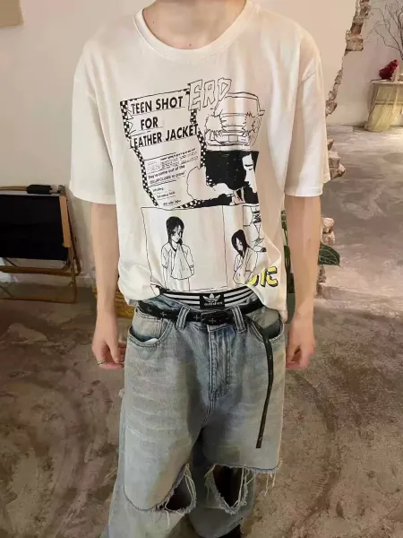 Off-White Pocket T-Shirt Gray T-Shirt - 21