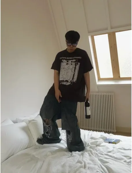 Off-White Pocket T-Shirt Gray T-Shirt - 33