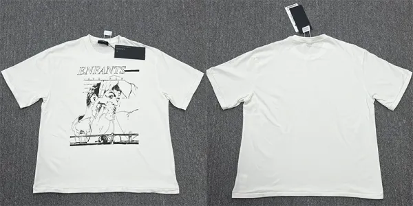 Enfants Riches Déprimés Graphic Print White T-Shirt - 1
