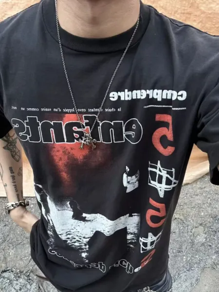 Off-White Pocket T-Shirt Gray T-Shirt - 43
