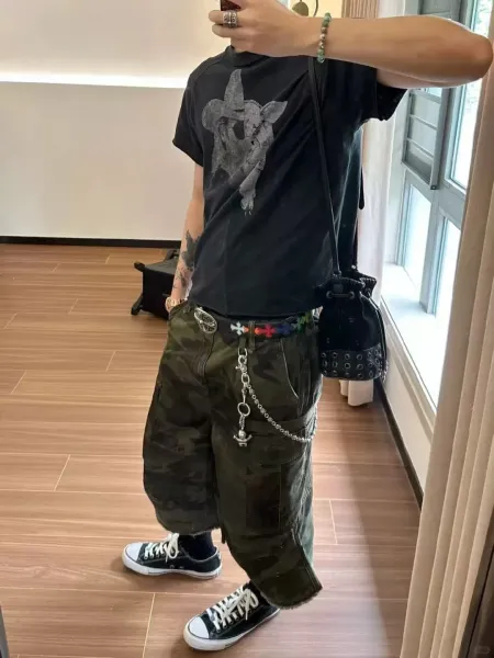 Off-White Pocket T-Shirt Gray T-Shirt - 29