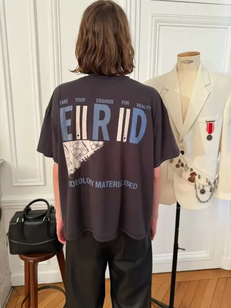 Off-White Pocket T-Shirt Gray T-Shirt - 50