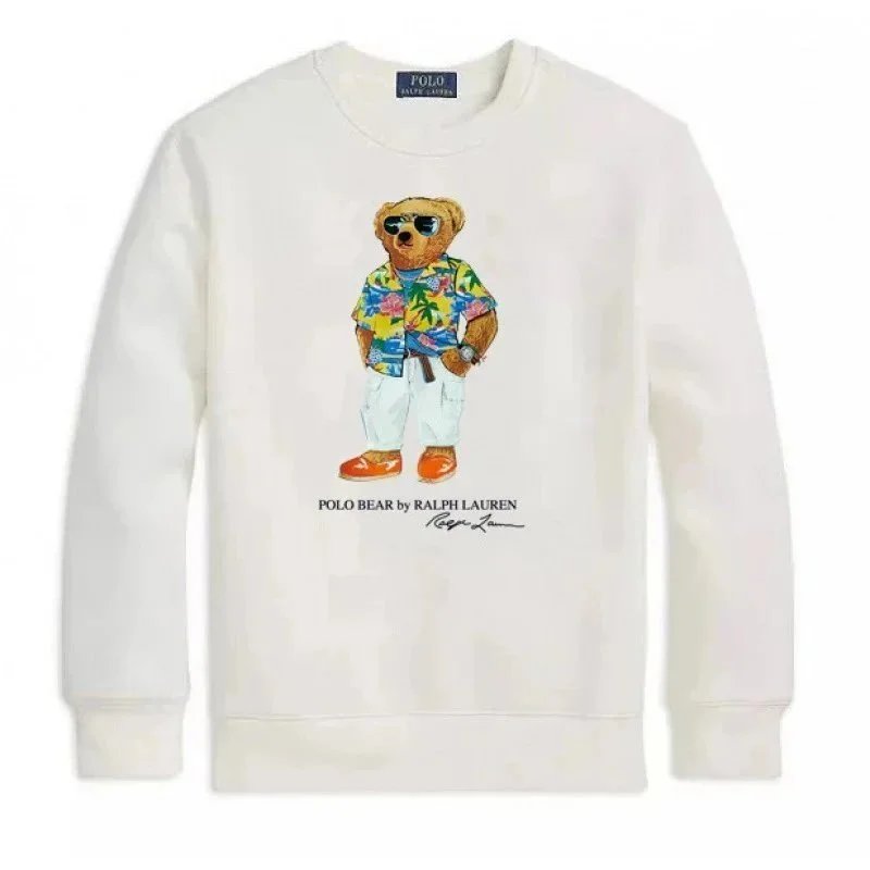 Polo Ralph Lauren Hoodies & Sweatshirts Bear crewneck sweatshirt — Y55 · White