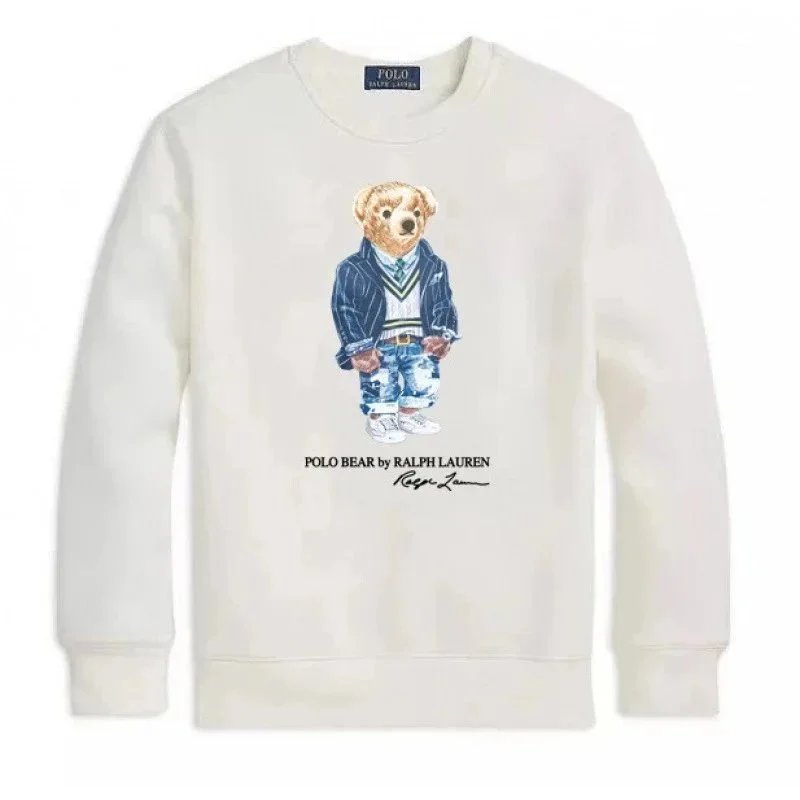 Polo Ralph Lauren Hoodies & Sweatshirts Bear crewneck sweatshirt — Y19 · White