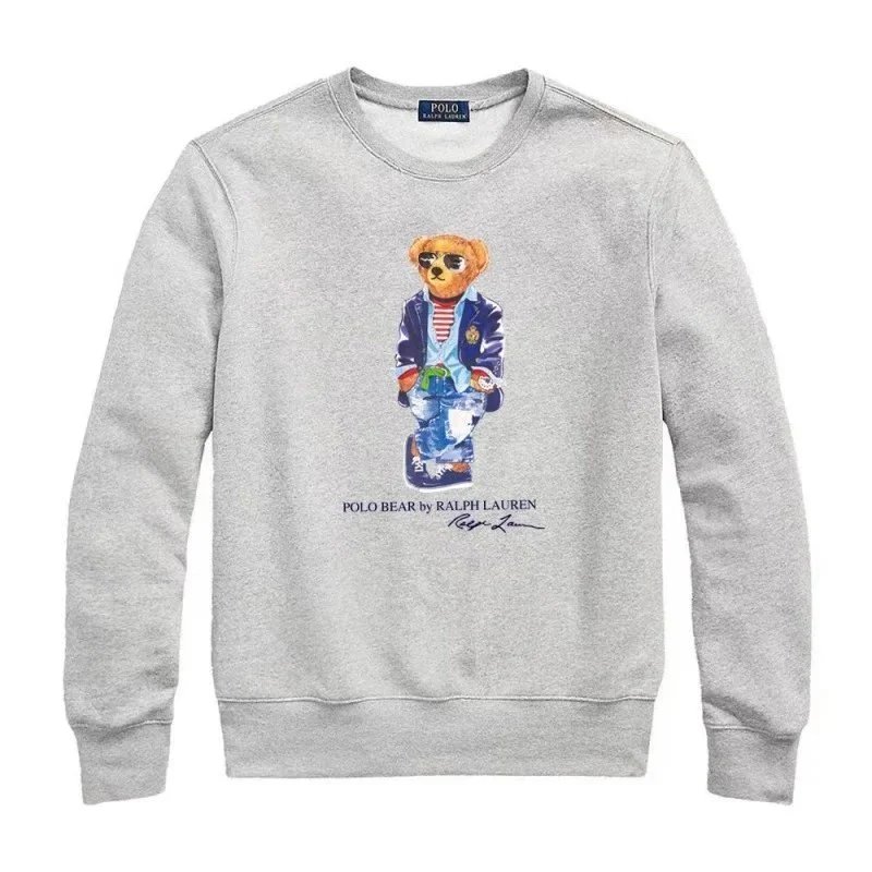 Polo Ralph Lauren Hoodies & Sweatshirts Bear crewneck sweatshirt — L 023 gray