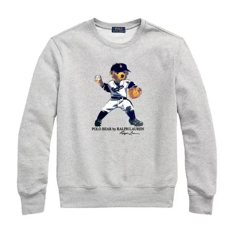 Polo Ralph Lauren Hoodies & Sweatshirts Bear crewneck sweatshirt — Y17 · Gray