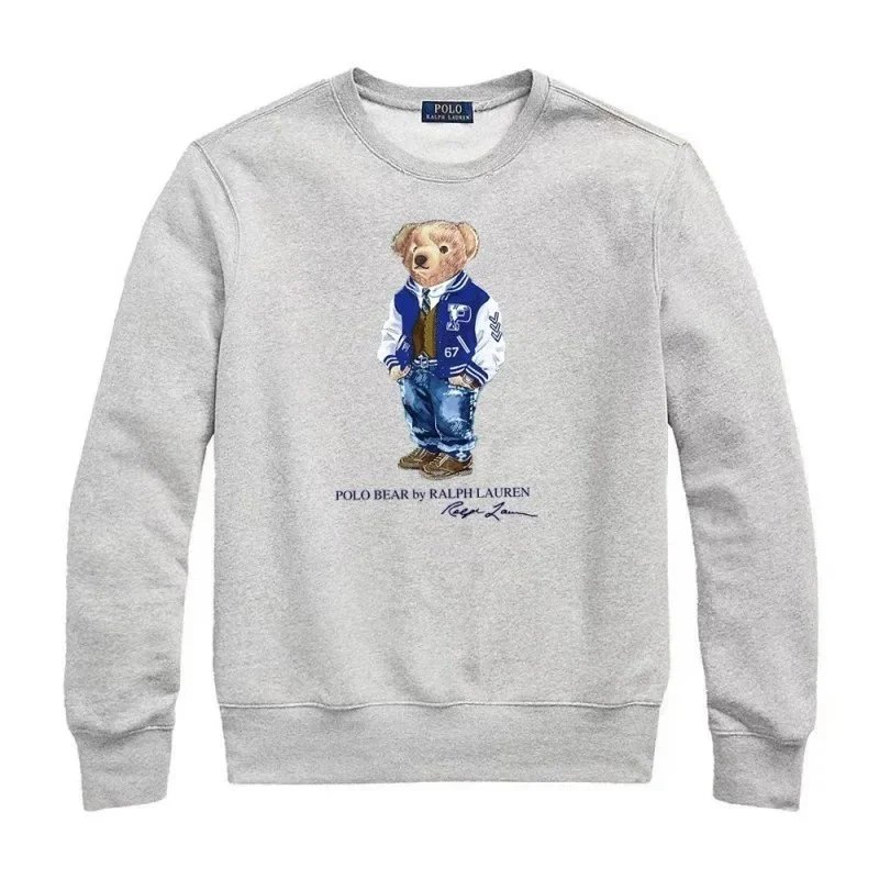 Polo Ralph Lauren Hoodies & Sweatshirts Bear crewneck sweatshirt — L 028 gray