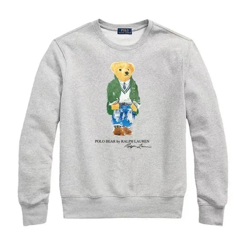 Polo Ralph Lauren Hoodies & Sweatshirts Bear crewneck sweatshirt — Y38 · Gray