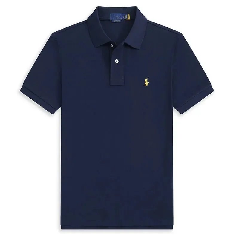 Royal Blue with Yellow Label
