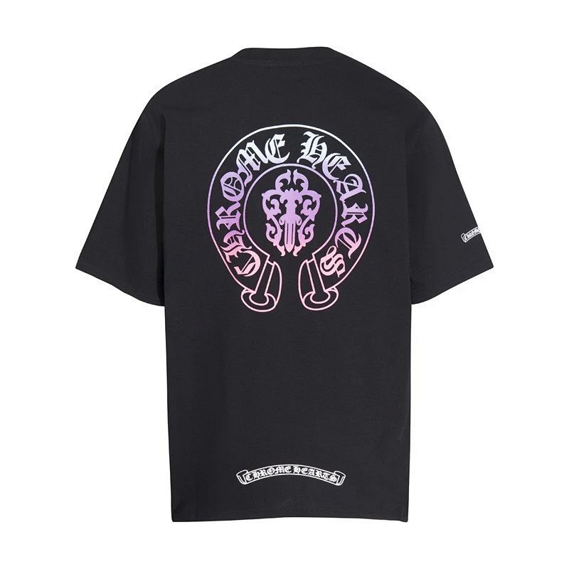 Chrome Hearts Horseshoe Gradient Logo Tee