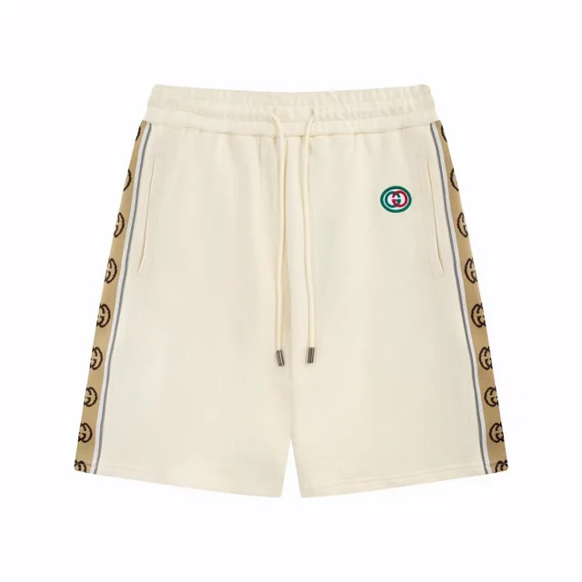 Gucci Shorts Drawstring logo-print product detail image 12