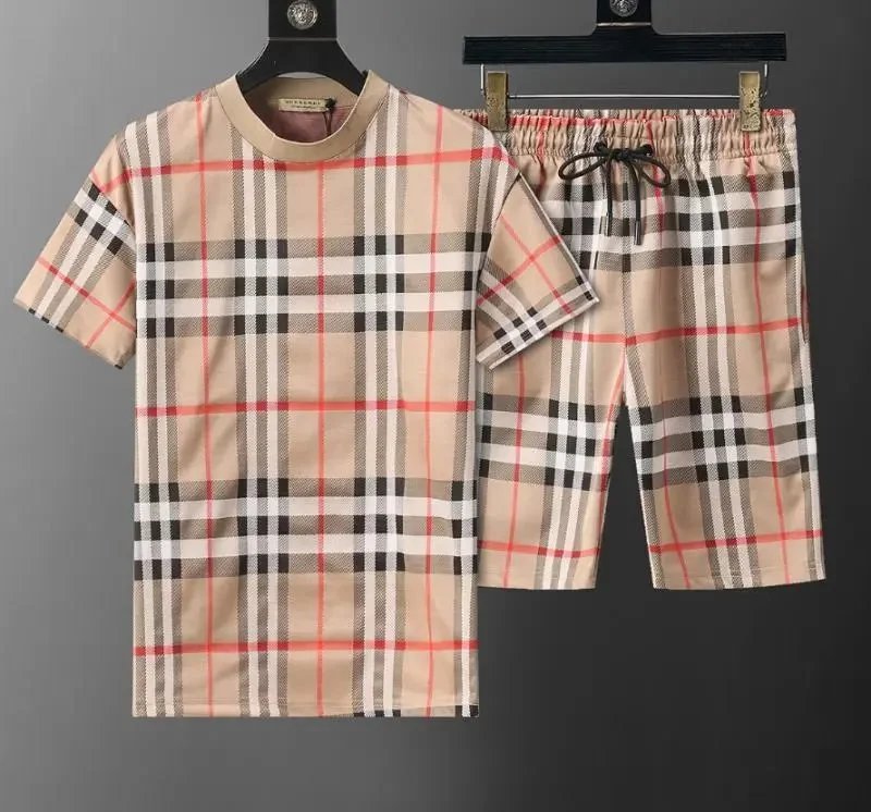 Burberry Embroidered Logo White T-Shirt and Shorts Set - 3