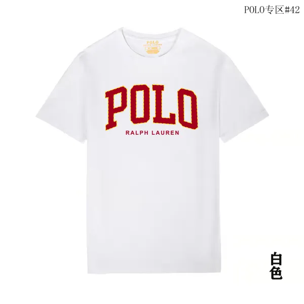 Polo Ralph Lauren College Arch Logo White T-Shirt - 1