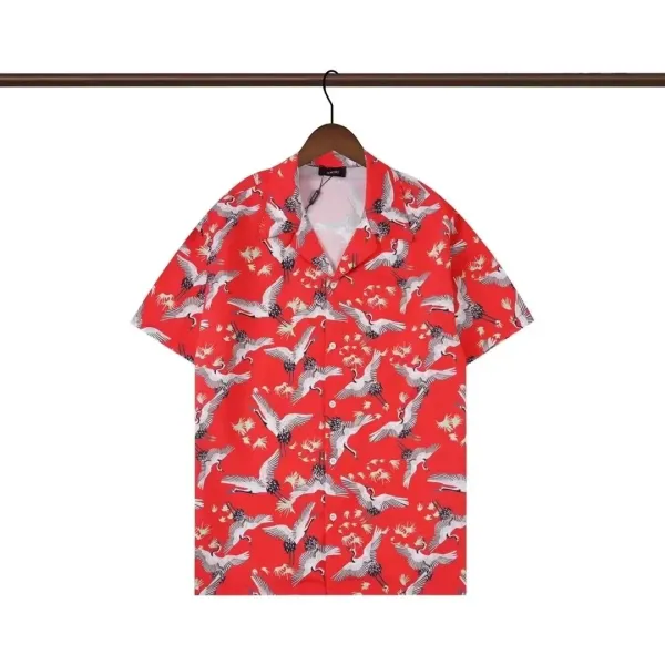 AMIRI Checkerboard Print Graphic Shirt Black White - 7