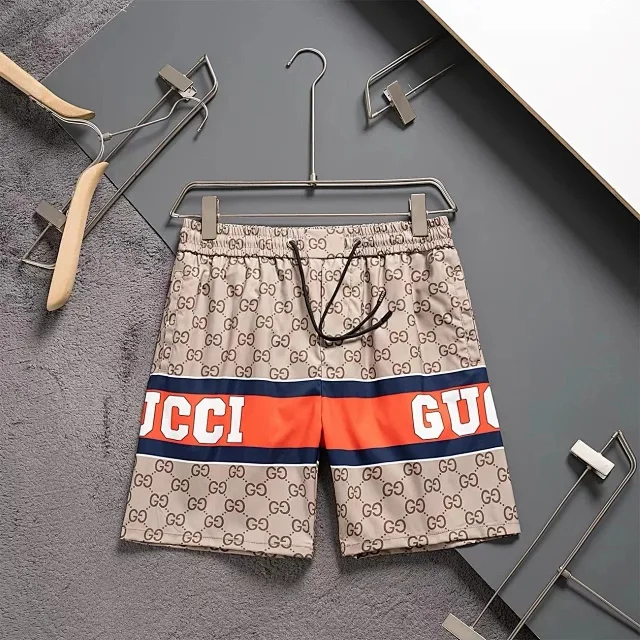 Gucci Shorts Drawstring logo-print product detail image 15