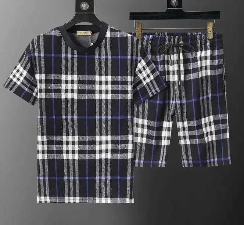 Burberry Embroidered Logo White T-Shirt and Shorts Set - 4
