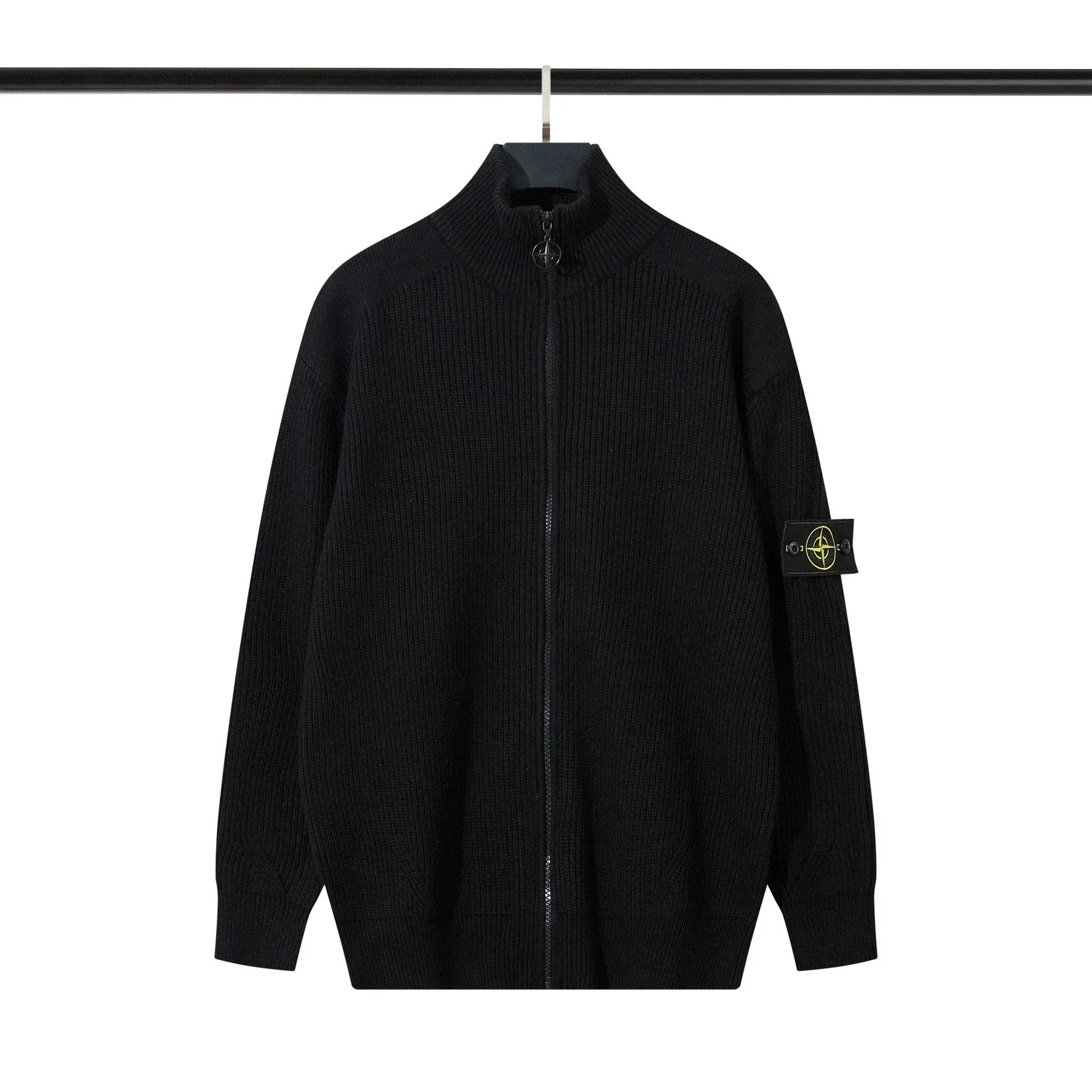 Zip-Up Cardigan Sweater 1