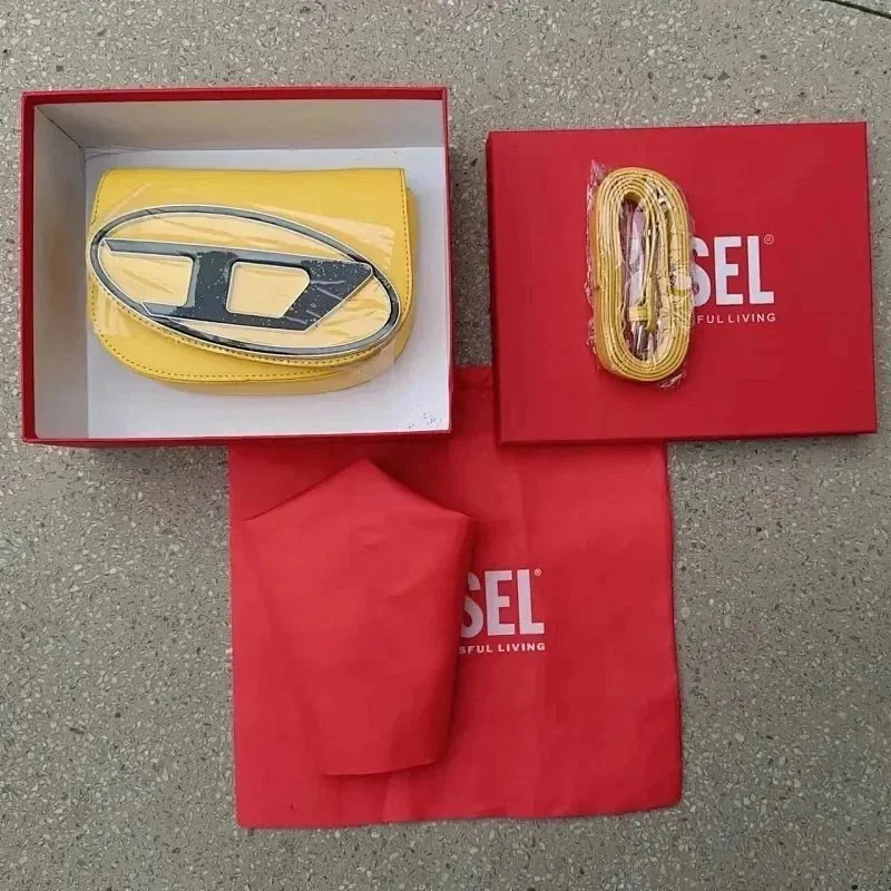 Diesel Yellow with Black Logo