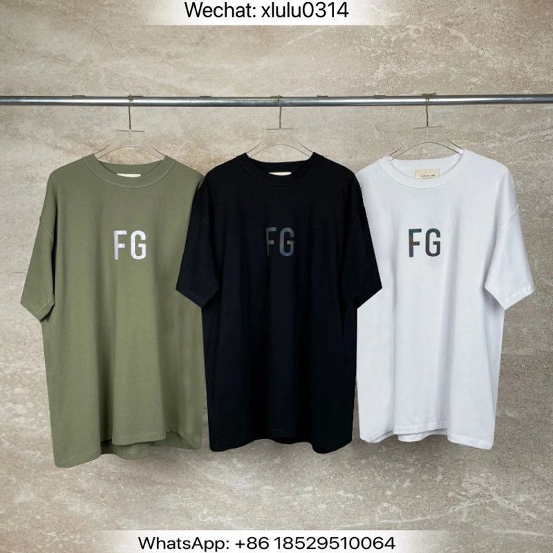 FOG富贵炫彩短袖灰色