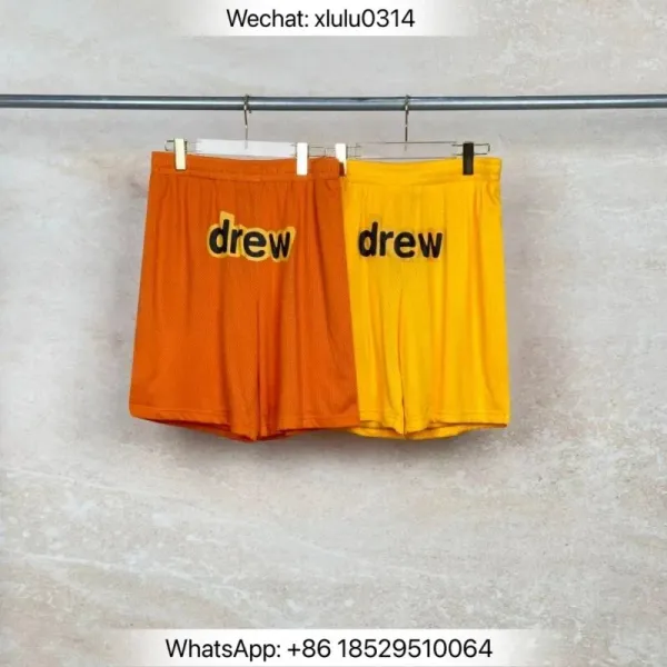 Drew House Mesh Shorts Yellow - 2