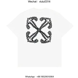 thumbnail for Jasonreps Ow白刺绣短袖